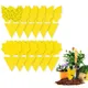 12Pcs Yellow Sticky Insect Trap Fly Catchers Pest Insect Bug Catcher Killer Fungus Gnat Traps For