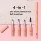 4 In1 Makeup Brush Flat Eyeshadow Foundation Concealer Powder Bronzer Blusher Eyeliner Retractable