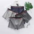 Men's Underwear Fashion Men Boxers Sexy Oft Breathable Underwear Male Comfort Panties L-4XL