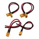 1-2pcs 50cm 1m XT60 High Current Male to Female Plug Extension Cable Lead Silicone Wire Connector