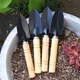 1Pc Stainless Steel Gardening Shovel Flower Planting Shovel Garden Wooden Handle Home garden tools