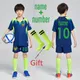 Child Soccer Jerseys Sets Boys&Girls Football Shirts Sportswear Youth kids Football Training