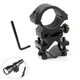 Universal Metal Rail Clip Rail Mount Tactical For Bike Hunting FlashLight Clip