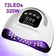 UV LED Nail Lamp High Power Nail Gel Light Professional Manicure Nail Lamp Nail Dryer With
