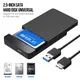 NEW HDD Case External Enclosure for 2.5" SATA SSD HDD Hard Disk Drive SATA to USB 3.0 Case HD Micro