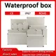 F Series Plastic ABS Junction Box Screw Cable Custom Waterproof Junction Box Ip66 Outdoor Electrical