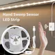 1-10m 2835 5V USB Hand Sweep Light Strip 30 lights/M White Warm Led Light Home Living Room Cabinet