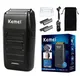 Kemei Rechargeable Cordless Shaver for Men Twin Blade Reciprocating Beard Razor Face Care