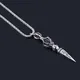 Antique Vajra Evil Jiang Dagger Unisex Necklaces Pendant Rock Chain India Ganesha Buddhism Necklace