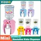 Mini Children Water Dispenser Toy with Cute Cold/Warm Water Juice Milk Drinking Fountain Simulation