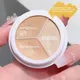 Tricolor Concealer Cover Acne Marks Dark Circles Spot Tear Trough Concealer Lasting Facial Makeup