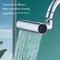 Real Waterfall Kitchen Faucet Extension Adapter 720° Swivel 4 Mode Multifunctional Waterfall