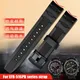 22MM Bracelet For Casio Edifice 5468 EFR-303/304 EFR-516PB EFR-516 Resin Wristband Replacement