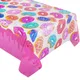 Donut Party Tablecloth Rectangular Plastic Donuts Grow Up Theme Table Cover Baby Shower Girl