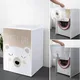 Washing Machine Cover Dust Cover Clean Waterproof Dust Cover Cute Cartoon Dryer Dust Cover For Home