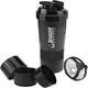 500ml Protein Shaker Cups with Powder Storage Container Mixer Cup Gym Sport Water Bottles with Wire