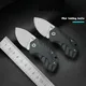 Stainless Steel Mini Knife Folding Portable Knife Keychain Carrying Knife Fruit Peeler Multi-purpose