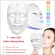 7 couleurs sans fil LED masque Therapy photon USB rechargeable masque anti - âge rajeunissement