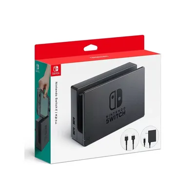 Offical Nintendo Switch Dock Support Display Nintendo Switch Game on Multiple TV has AC Adapter HDMI