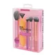 Real Techniques Professioanl Makeup Brushes Set Soft Fluffy for Cosmetics Foundation Powder Face