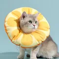 Adjustable Cat Collar Neck Pillow After Surgery Recovery Soft Necklace Prevent Bite Scratching