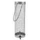 1Pc Bird Feeder Suspension Hook Type Bird Feeder Stainless Bird Feeder Outdoor Hanging Feeding Cage