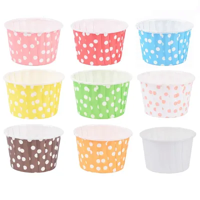 48pcs cupcake liner baking cup cupcake paper muffin cases Cake box Cup egg tarts tray cake mould