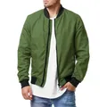 2023 new Quality Bomber Casual Jacket Men Autumn Zipper Outerwear Sportswear Mens Jackets for Male