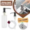 350/500ML Kitchen Liquid Soap Dispenser Pumps Kitchen Bathroom Soap Dispenser Stainless Steel Head