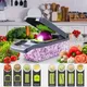 14pcs/set Vegetable Chopper Multifunctional Fruit Slicer Manual Grater With Container Potato