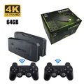 M8 Portable Game Console 64G Built-in 20000 Games Retro Handheld Game Console Wireless Controller