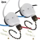 2Pcs ZE-208S 3 Speed 4 Wire Ceiling Fan Pull Chain Switchs Replacement ZE-268S1 For Lighting Ceiling