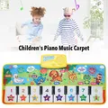Music Piano Carpet Portable Kids Musical Mats Baby Early Education Music Piano Keyboard Carpet Kids