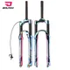 Bolany-Aluminum Alloy Bicycle Fork MTB Rainbow Air Pressure Suspension Manual Remtoe Lock Bike