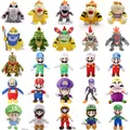 Bowser Mario Plush Toys King K.Rool Meowser Female Bowser Cartoon Game Toys Stuffed Dolls Birthday