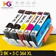 1-10PCS Ink Cartridge For HP364XL 364 XL For HP Photosmart 5510 5515 6510 B010a B109a B209a Deskjet