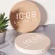 LED Digital Wall Clock Temperature Date Time Display Mute Creative Clock for Living Room Bedroom