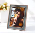 Vintage Plastic Photo Frame Home Photo Decor Photo Frame Office Desktop Display Poster Frame Gold