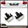 2 pz LED targa lampade per Toyota Camry Avalon Auris E18 Vios Esquire Avensis Esquire EZ Noah Proace