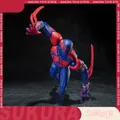Presale Spider-man 2099 Action Figure SHF Across The Universe Spider Man Anime Figures Collectble Ml