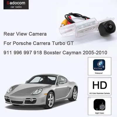 Wireless Rear View Camera Fisheye Backup Parking Dynamic Night Vision For Porsche Carrera Turbo 911 987 997 918 Boxster Cayman