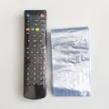 10 Pcs Transparent Heat Shrink Film Bag For TV Box Video Remote Control Waterproof Dustproof
