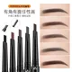 5 Color Double Ended Eyebrow Pencil Waterproof Long Lasting No Blooming Rotatable Triangle Eye Brow