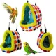 1Pc Pet Hamster Cage House Hanging Nest Parrot Parakeet Budgie Cockatiel Warm Bed Rat Hammock Bird