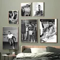 1pc  Boxer Muhammad Ali Inspirational Poster Paper Print Home Bedroom Entrance Bar Cafe Art