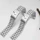 316L Stainless Steel Watchband 22mm 20mm Silver Solid Links Bracelet Fit For Tag Heuer Carrera F1