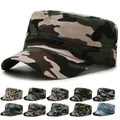 Camouflage Baseball Cap Summer Flat Caps Classical Soldier Cap Army Hat Mens Outdoor Sport Caps