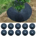 Tree Protection Weed Mat Non-woven Fabric Round Plant Control Trunk Barrier Ring Anti-grass Planting