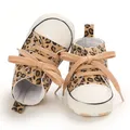 Classic Baby Shoe Boy Girl Leopard Baby Cute Animal Casual Flat Sneaker First Baby Ankle Boot Cotton