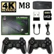 Video Game Stick M8 With 10000/3500 Classic Retro Game Console Vidio Wireless 2.4G Controller Box 4K